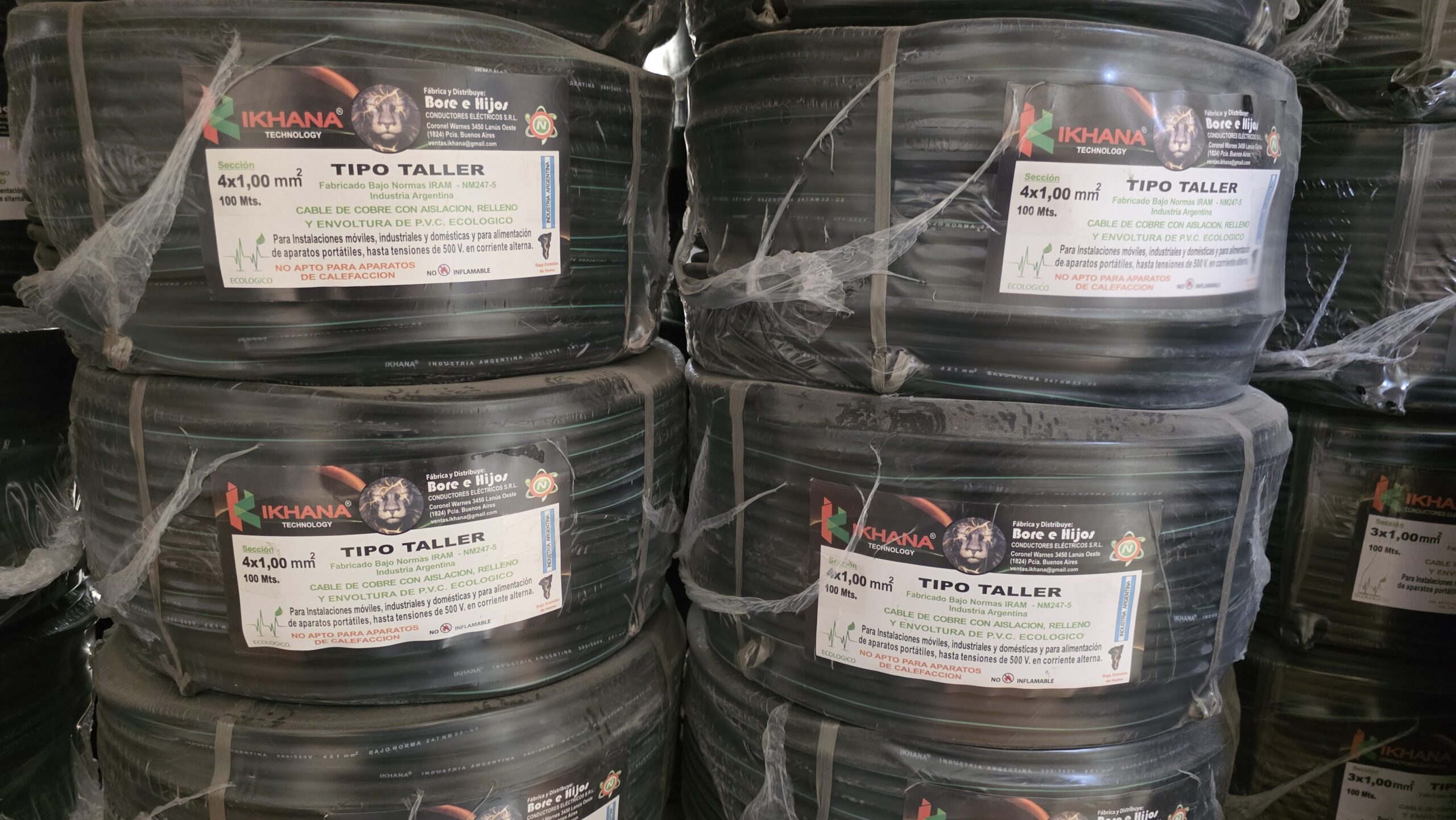 Cable Tipo Taller (100 metros)